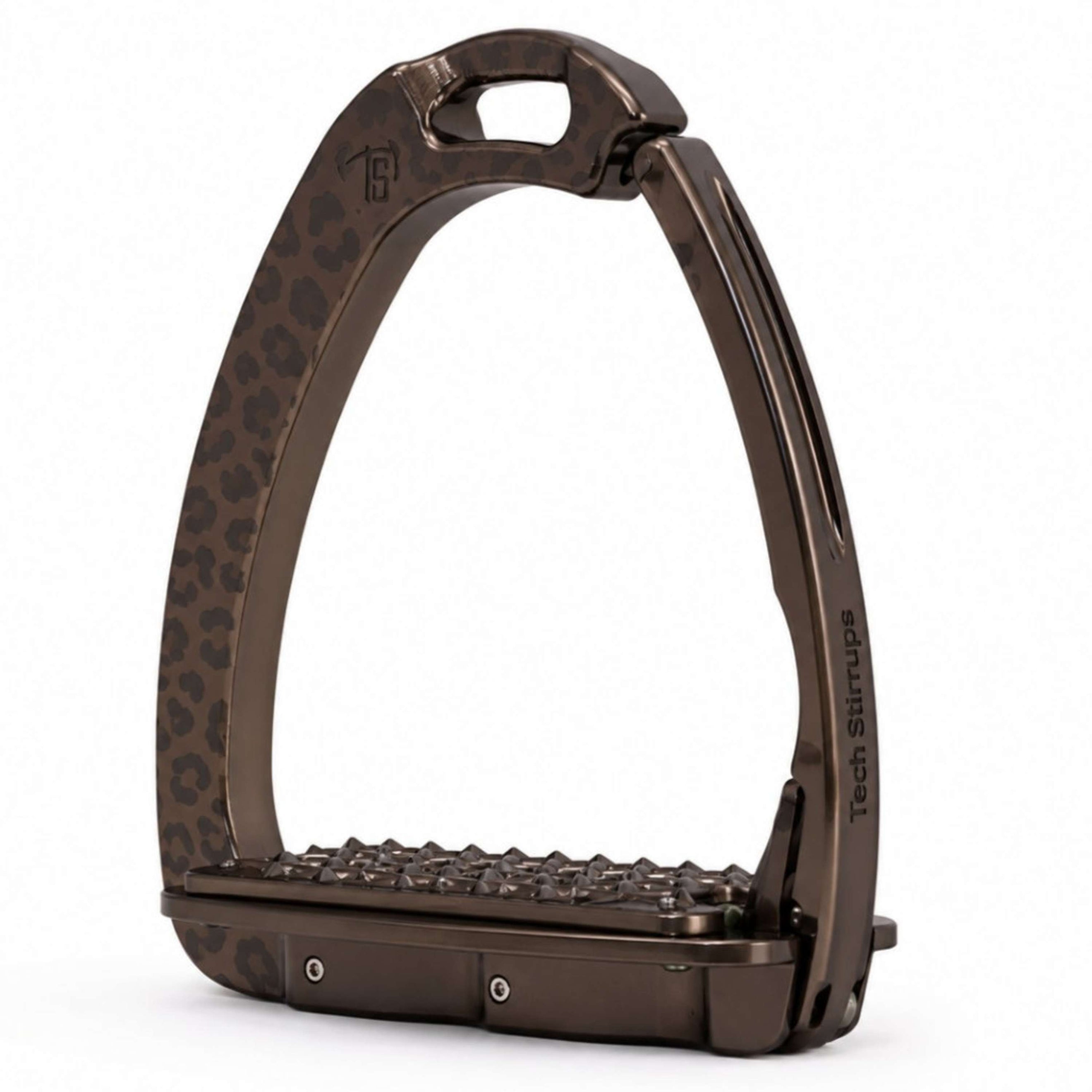 Tech Stirrups Stijgbeugels Venice Sloped EVO Leopard Brown
