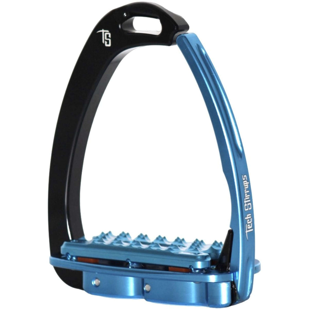 Tech Stirrups Stijgbeugels Venice Plus EVO Zwart/Blauw