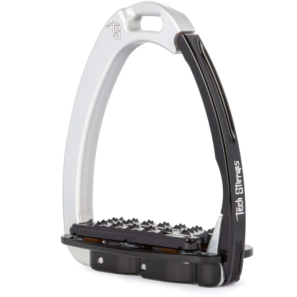 Tech Stirrups Stijgbeugels Venice Plus EVO Zilver/Zwart