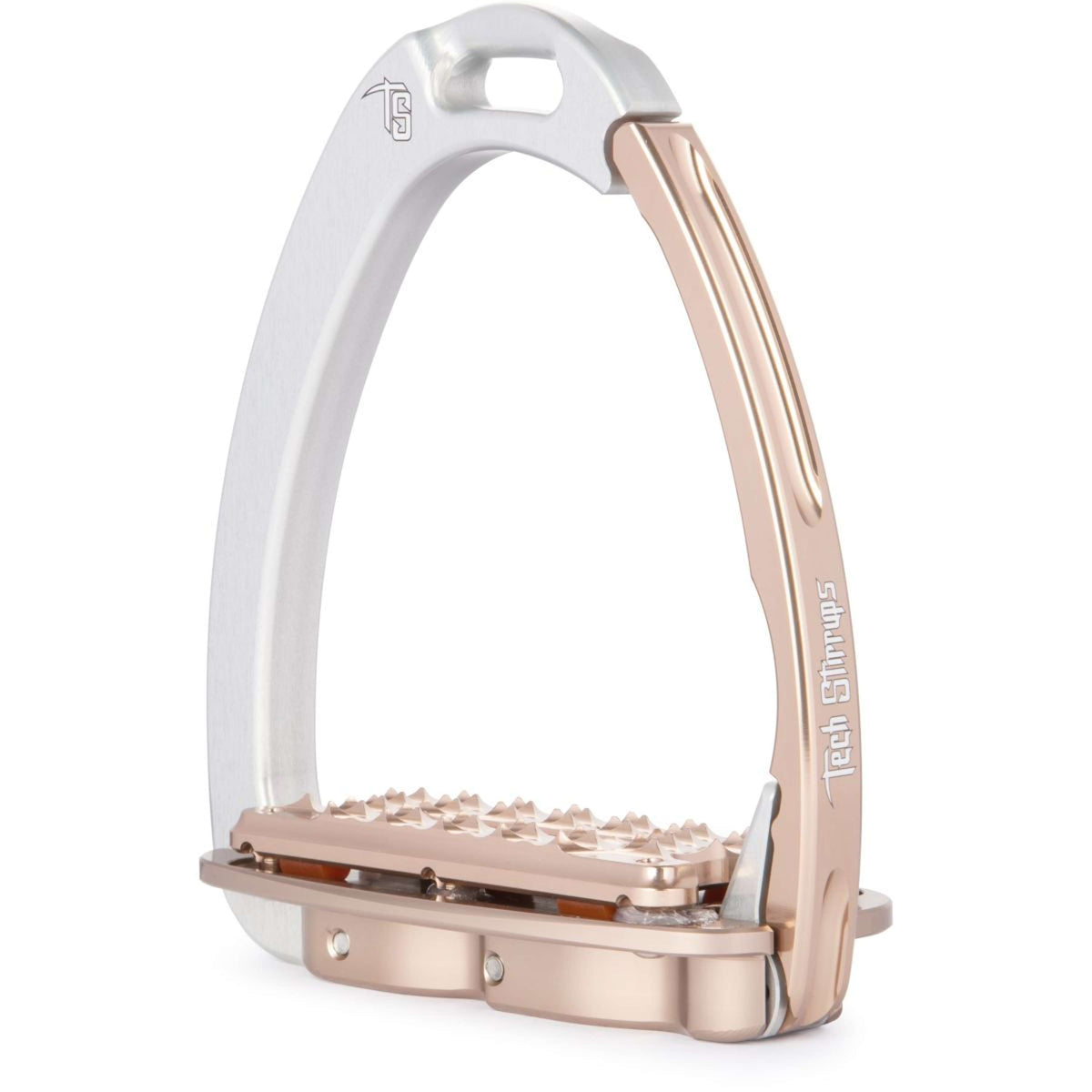 Tech Stirrups Stijgbeugels Venice Plus EVO Zilver/Roségoud