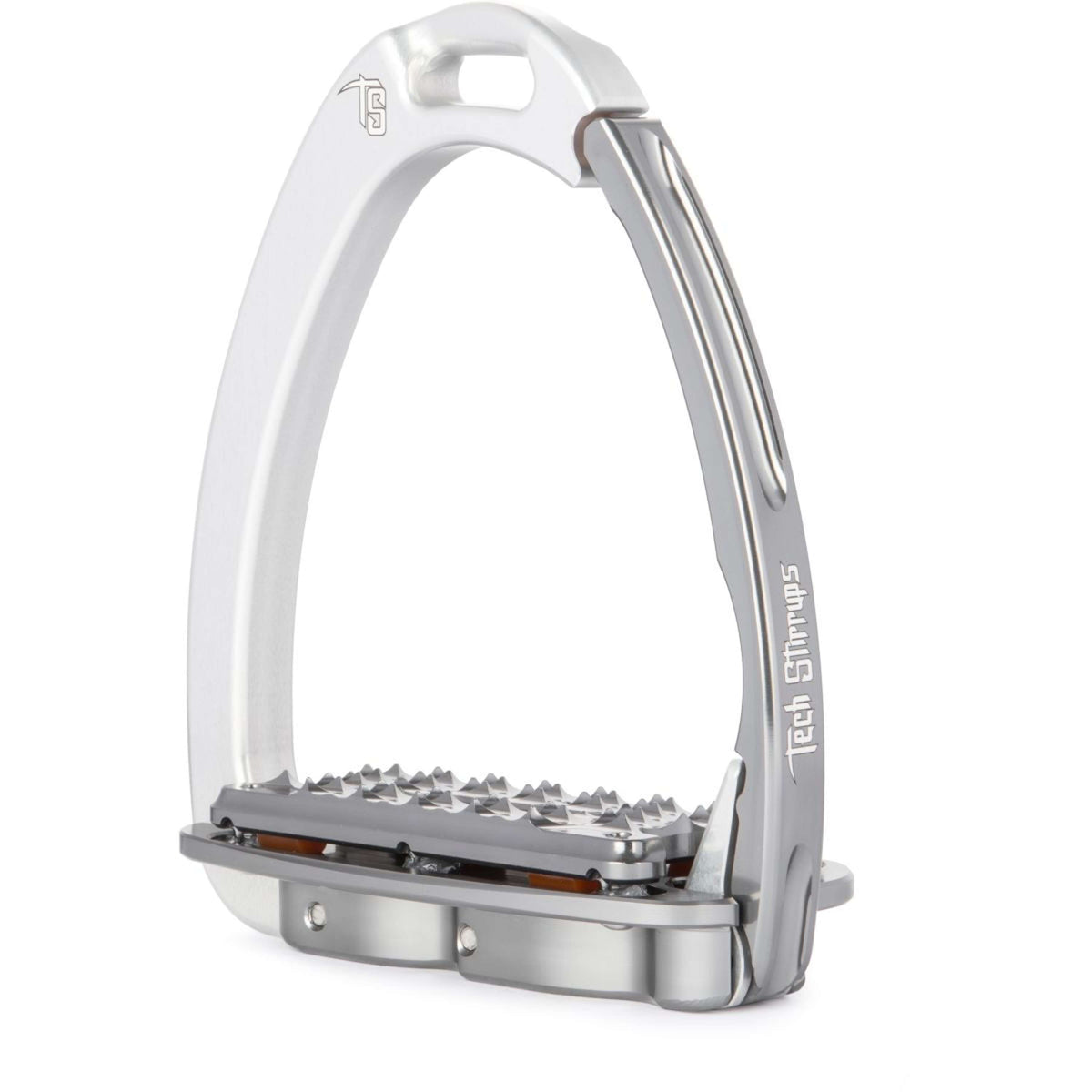Tech Stirrups Stijgbeugels Venice Plus EVO Zilver/Titanium