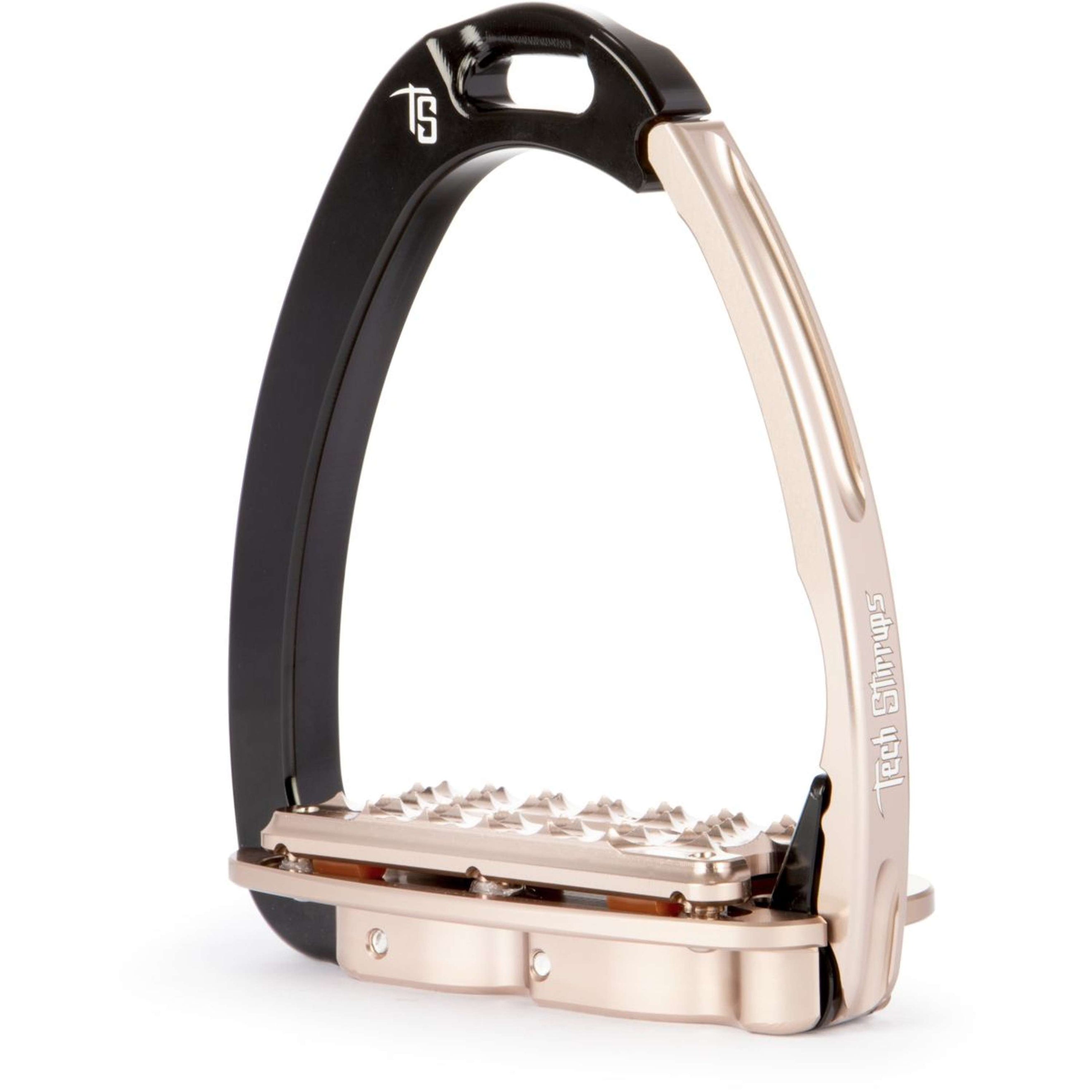 Tech Stirrups Stijgbeugels Venice Plus EVO Zwart/Rosegold