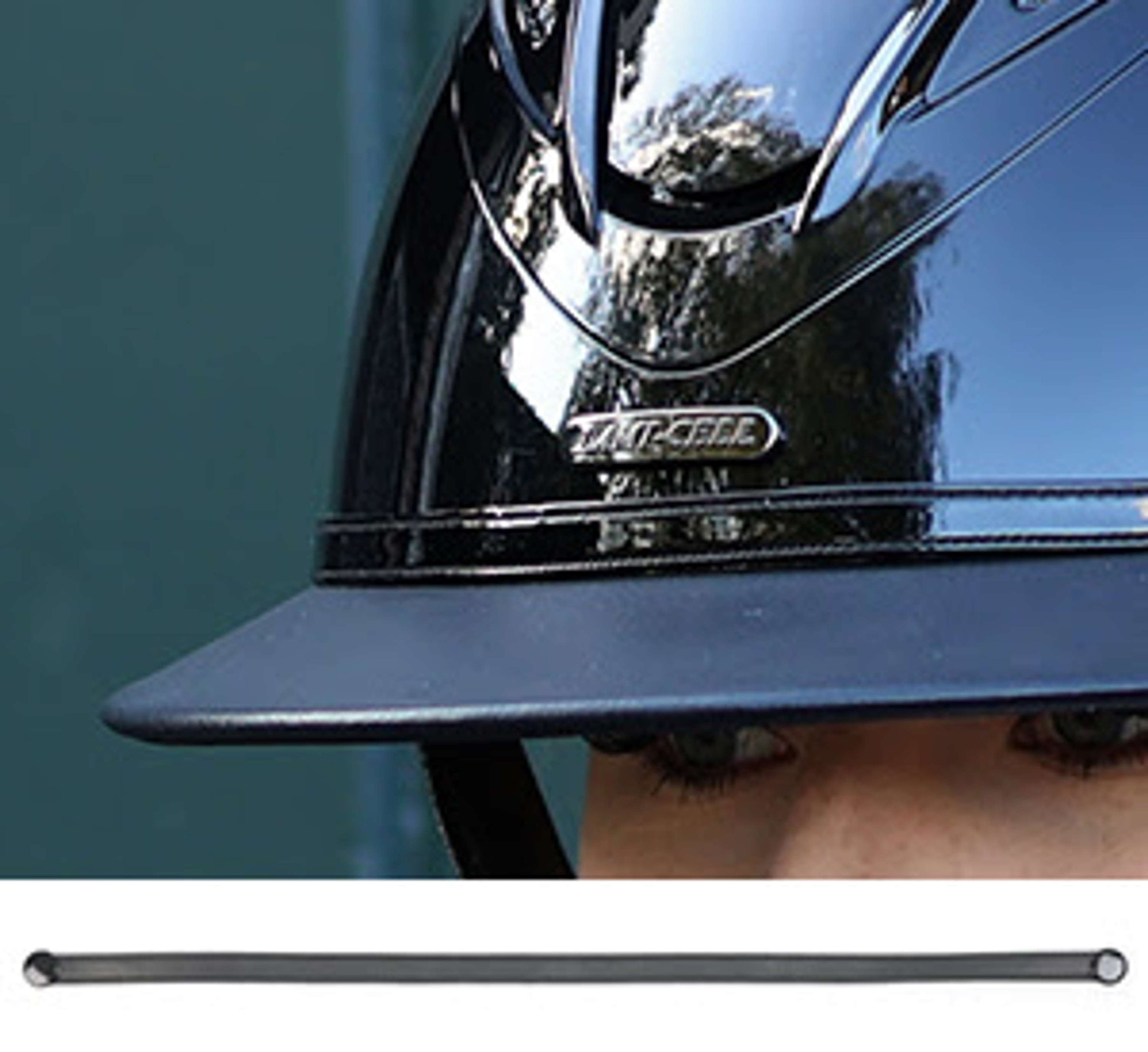 Lami-Cell Cap Strap Leer Zwart Lami-Cell Cap Strap Leer Zwart