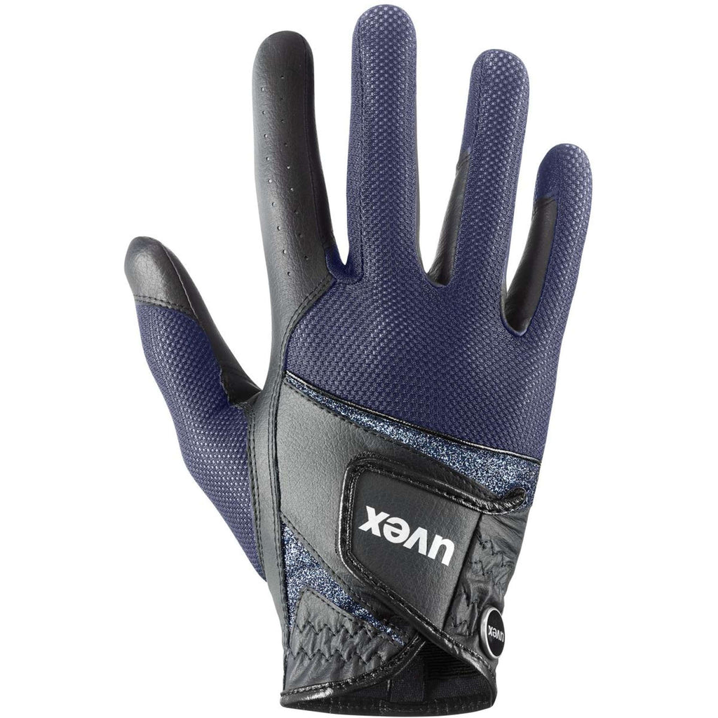 Uvex Rijhandschoenen Sumair Glamour Zwart/Blauw