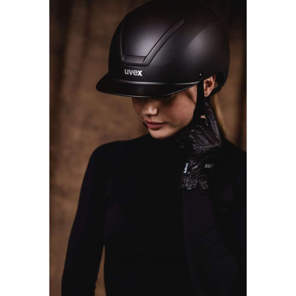 Uvex Cap Ixxo Active Mat Zwart