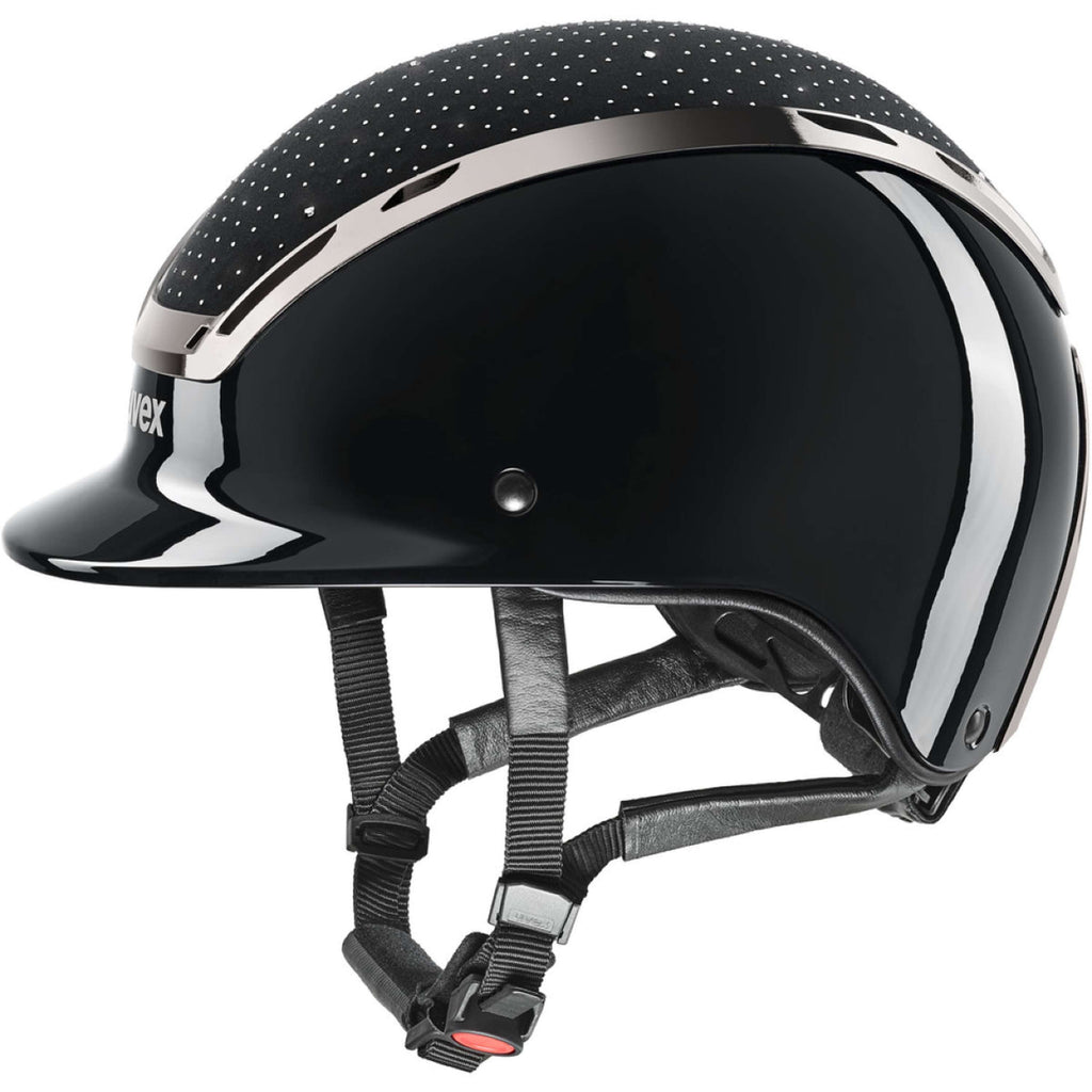 Uvex Cap Exxeed Glow Zwart/Zwart