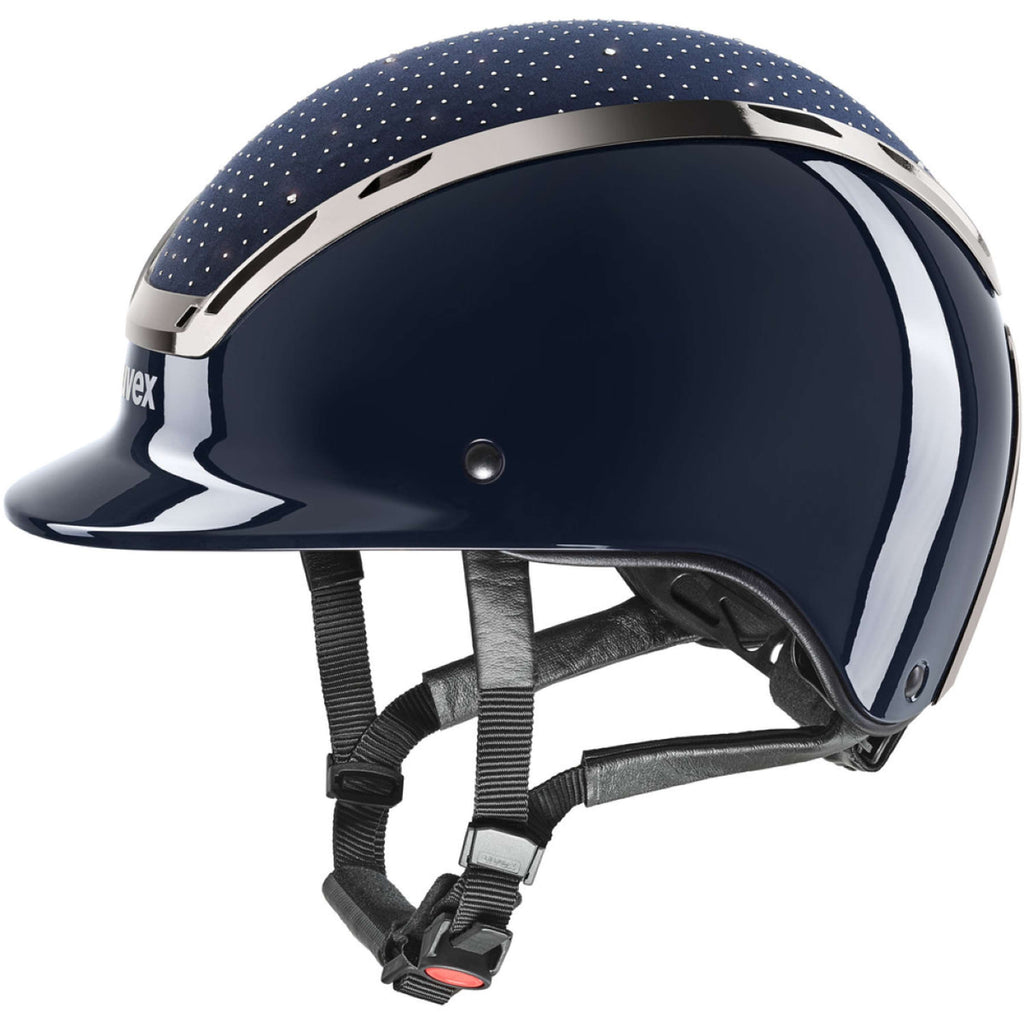 Uvex Cap Exxeed Glow Navy/Zwart