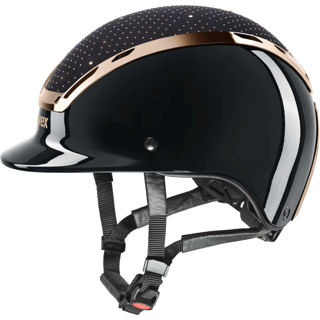 Uvex Cap Exxeed Glow Zwart/Rose