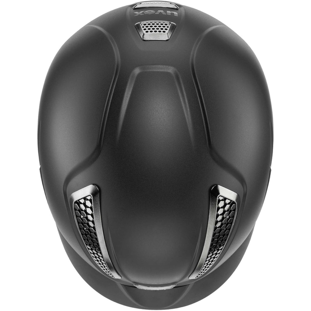 Uvex Cap Perfexxion III Chrome Zwart
