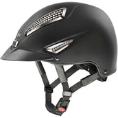 Uvex Cap Perfexxion III Chrome Zwart