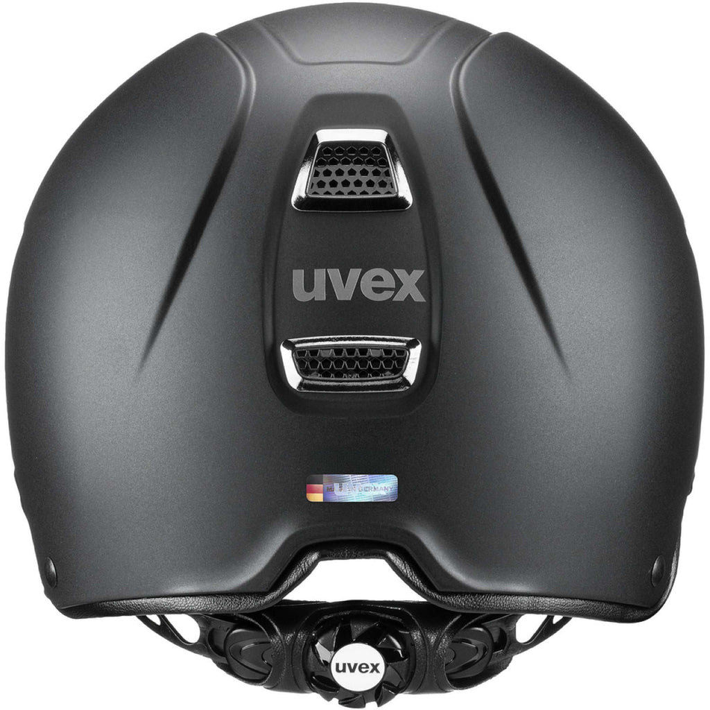 Uvex Cap Perfexxion III Chrome Zwart