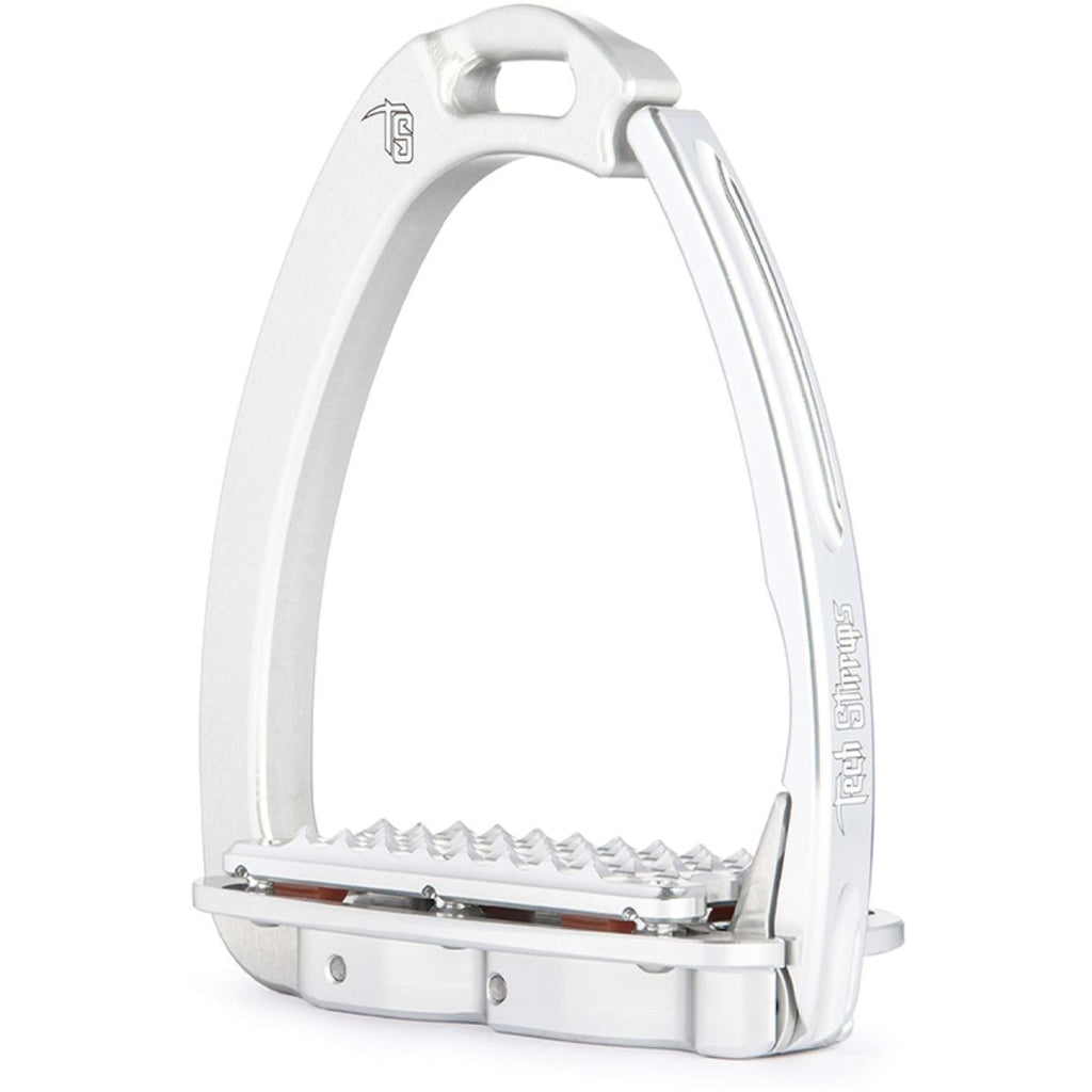 Tech Stirrups Stijgbeugels Venice Sloped Dressuur Zilver/Zilver