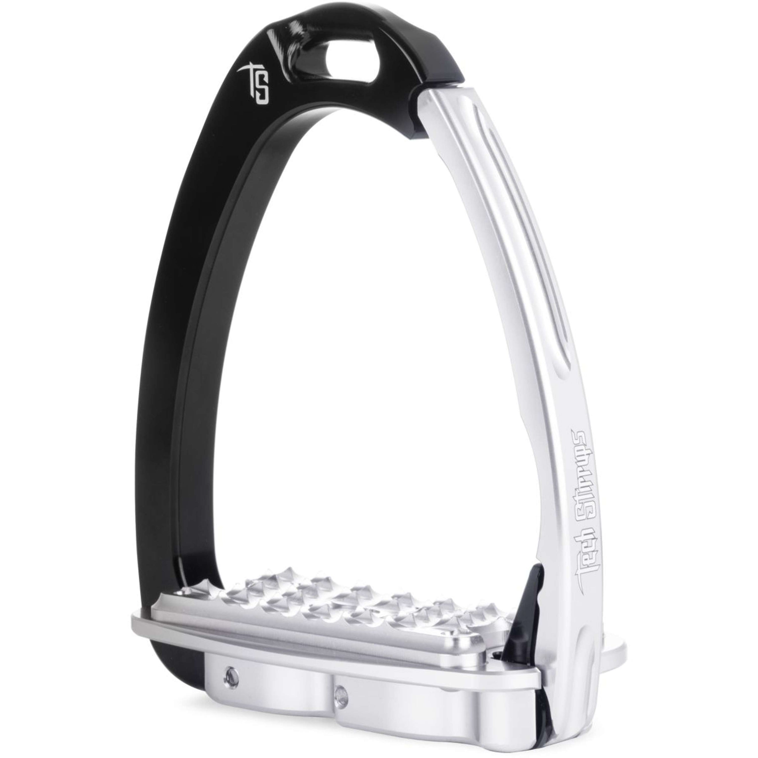 Tech Stirrups Stijgbeugels Venice Sloped EVO Zwart/Zilver