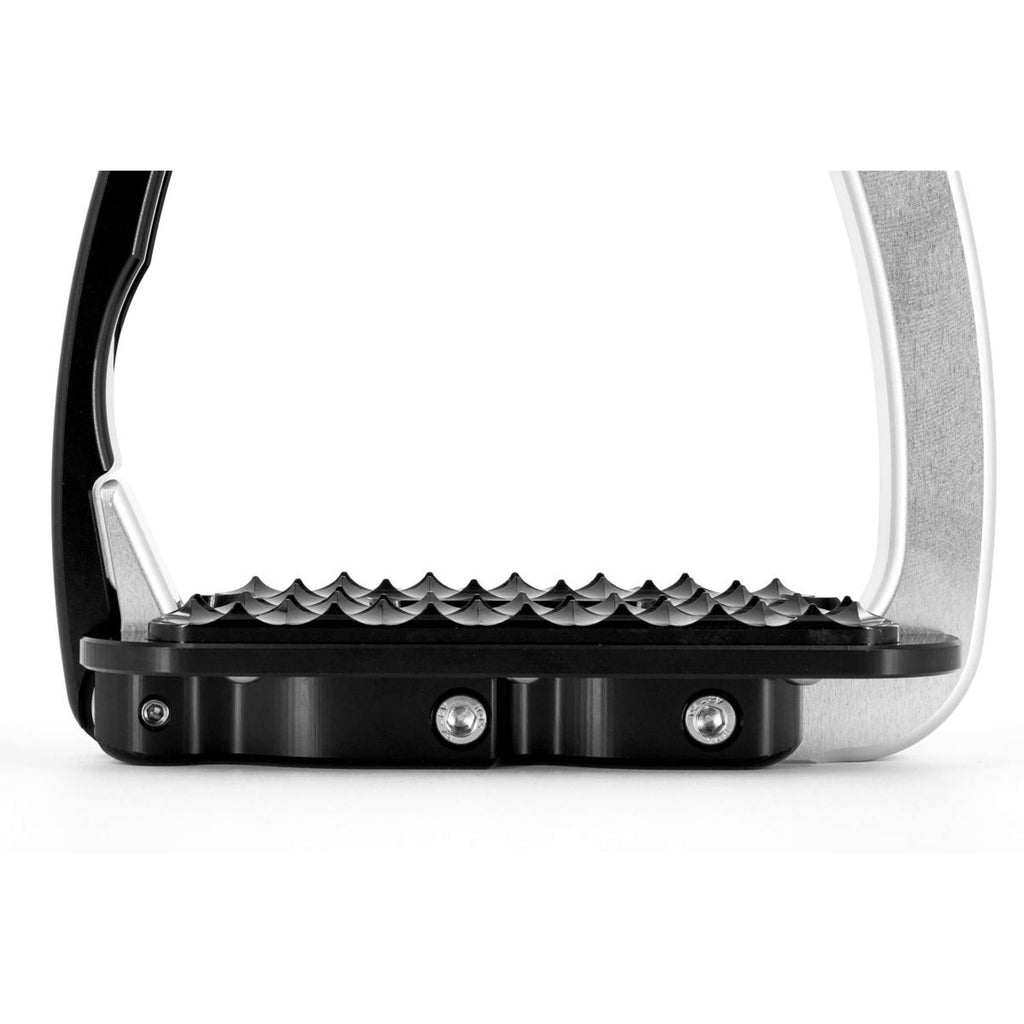 Tech Stirrups Stijgbeugels Venice Sloped EVO Zilver/Bruin