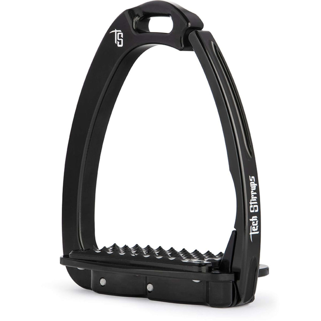 Tech Stirrups Stijgbeugels Venice Sloped Dressuur Zwart/Zwart