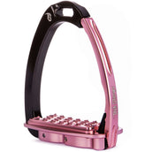 Tech Stirrups Stijgbeugels Venice Sloped EVO Zwart/Roze