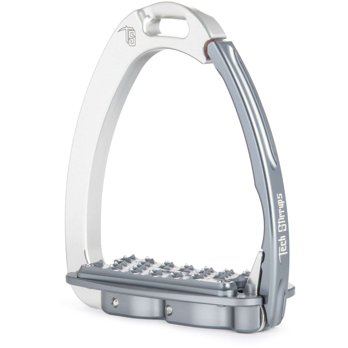 Tech Stirrups Stijgbeugels Venice EVO Zilver/Titanium