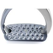 Tech Stirrups Stijgbeugels Venice EVO Zilver/Titanium