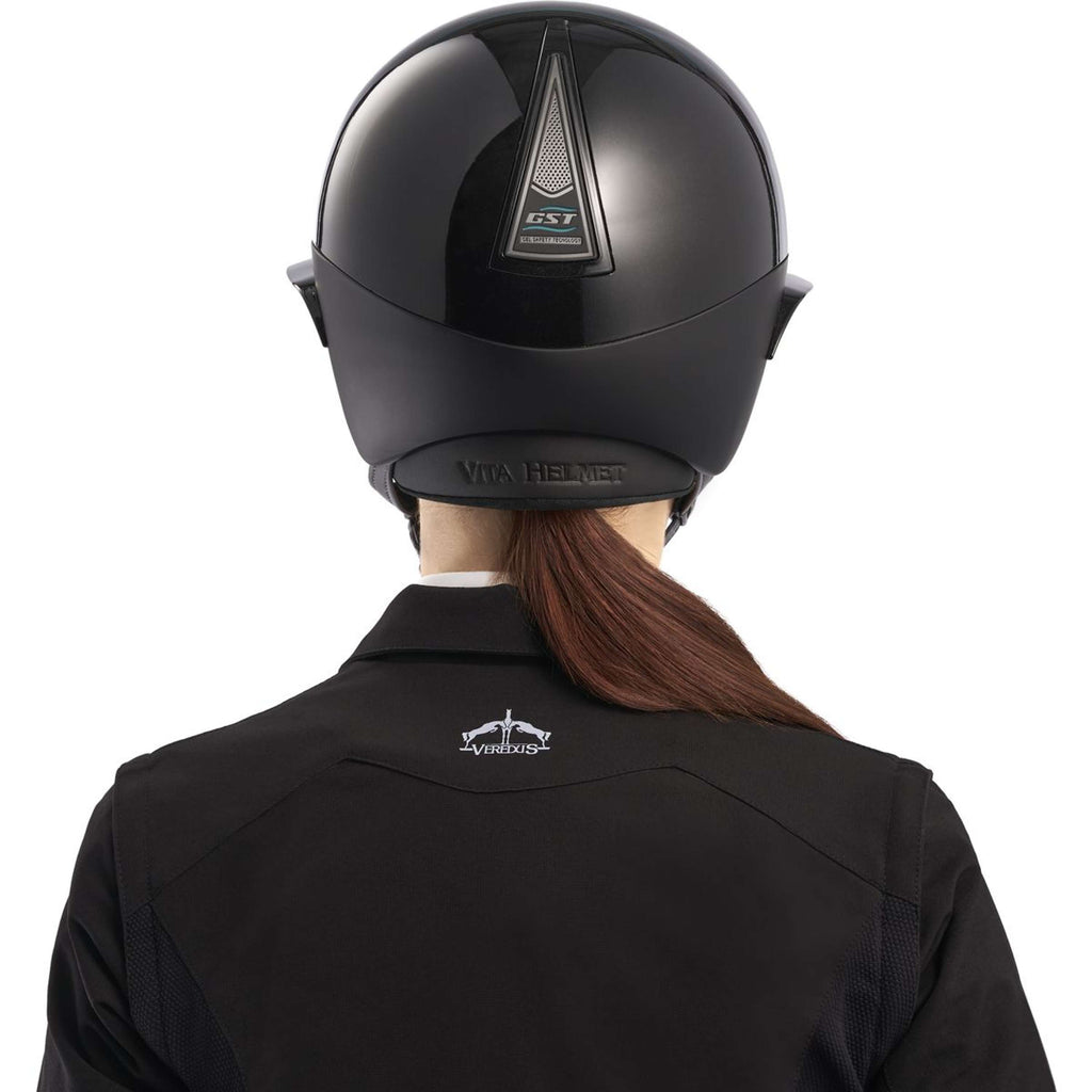 Veredus Cap Vita Breed Vizier Lak Zwart