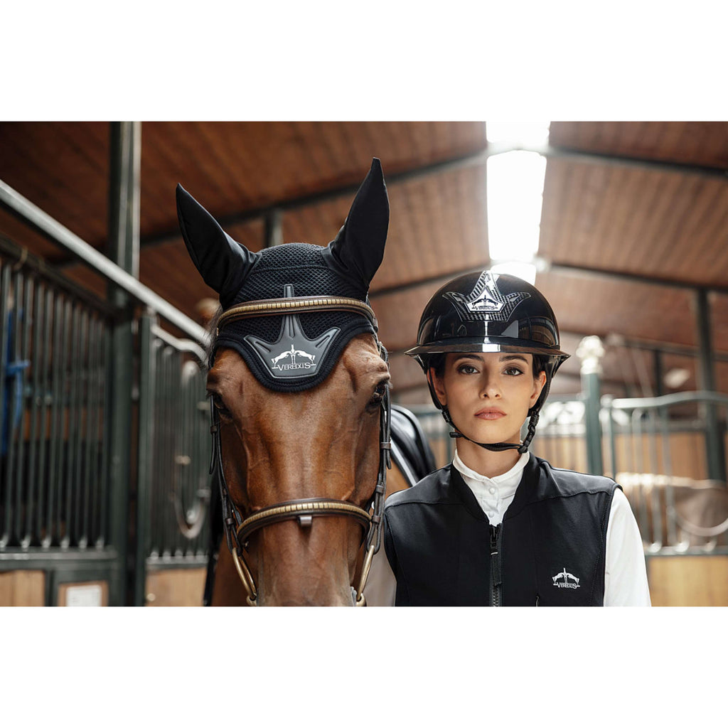 Veredus Cap Vita Breed Vizier Lak Zwart