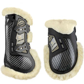 Veredus Peesbeschermers Carbon Gel Absolute Save the Sheep Front Zwart