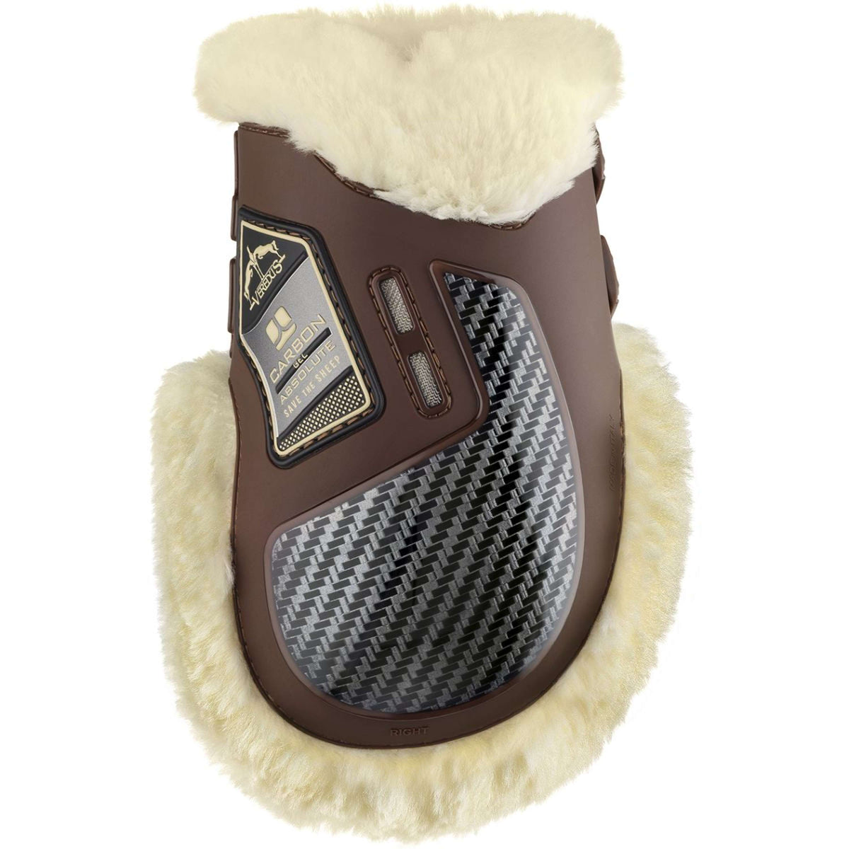 Veredus Strijklappen Carbon Gel Absolute Save the Sheep Rear  Bruin