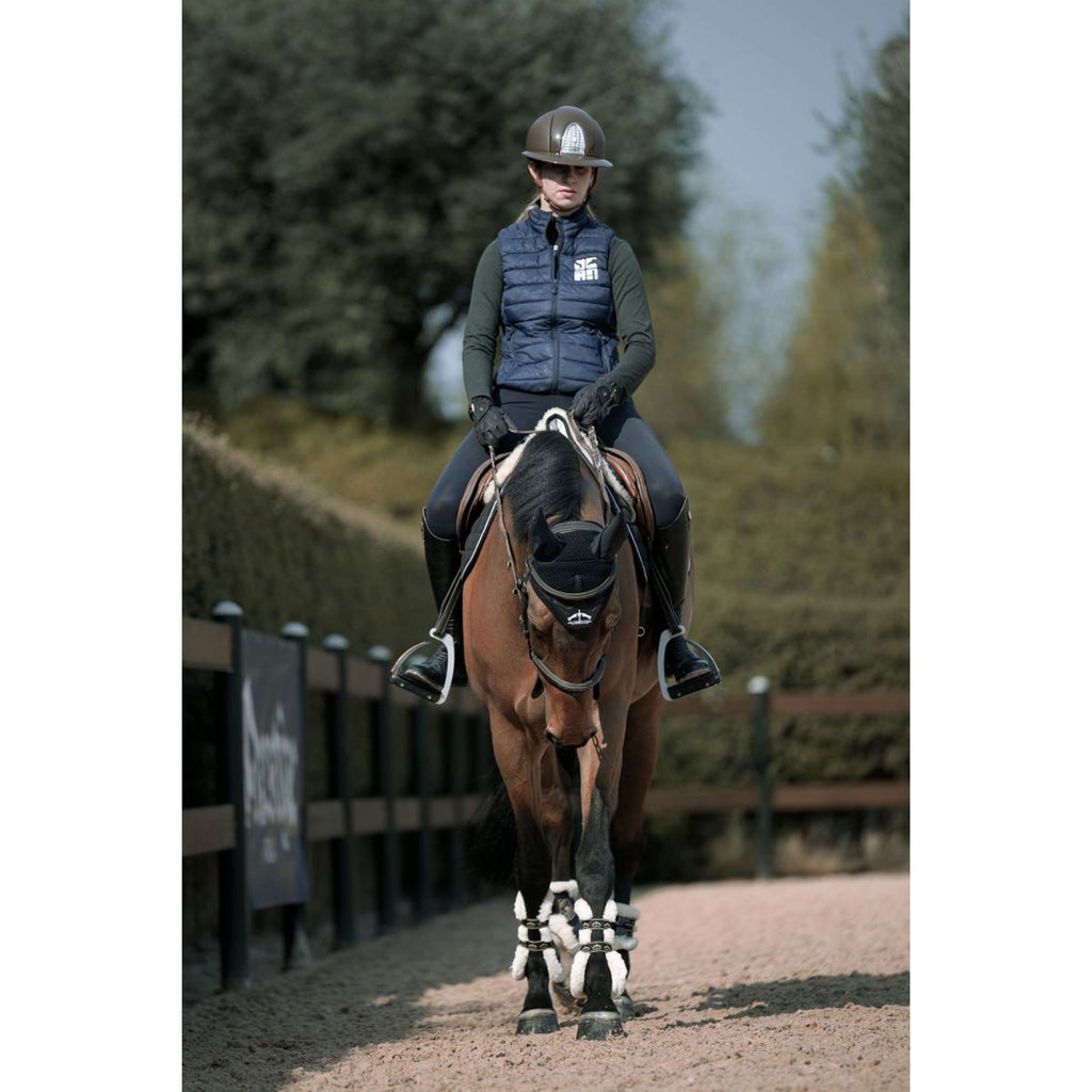 Veredus Peesbeschermers Carbon Gel Absolute Save the Sheep Front Zwart