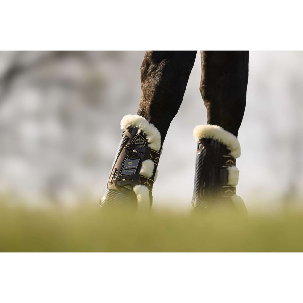 Veredus Peesbeschermers Carbon Gel Absolute Save the Sheep Front Bruin