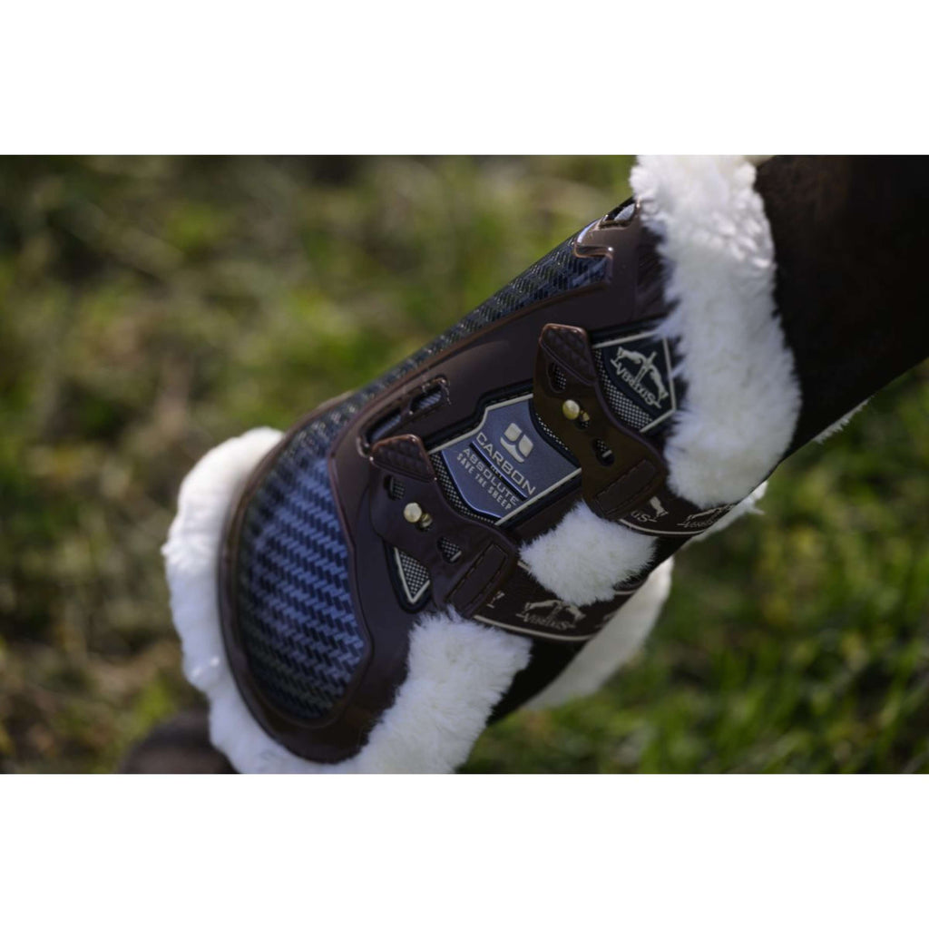 Veredus Peesbeschermers Carbon Gel Absolute Save the Sheep Front Bruin