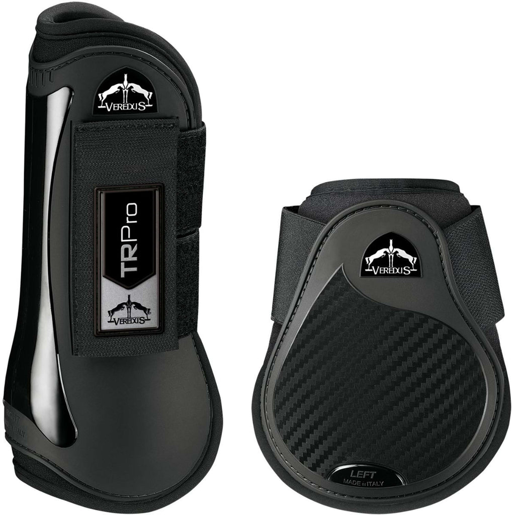 Veredus Peesbeschermers TR PRO Front Zwart