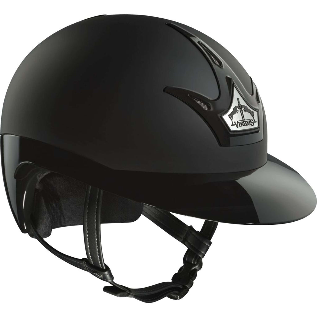 Veredus Cap Vita Breed Vizier Mat Zwart