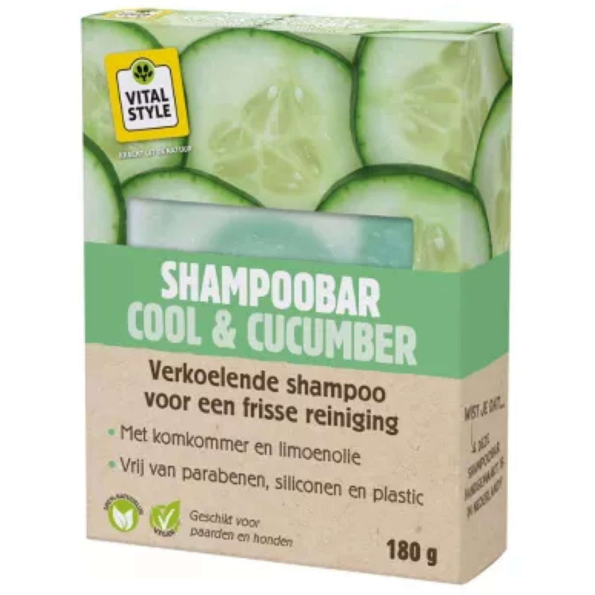 VITALstyle Shampoo bar Cool & Cucumber