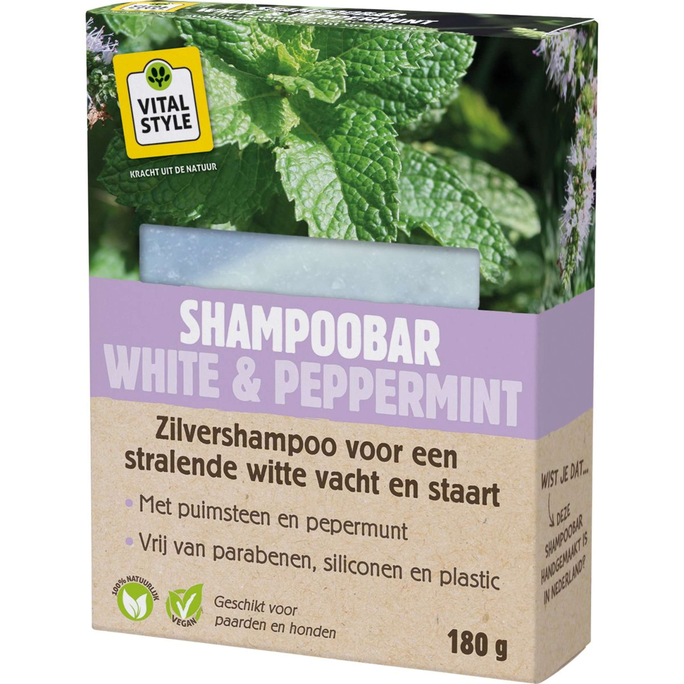 Vitalstyle Shampoo bar White & Peppermint Vitalstyle Shampoo bar White & Peppermint