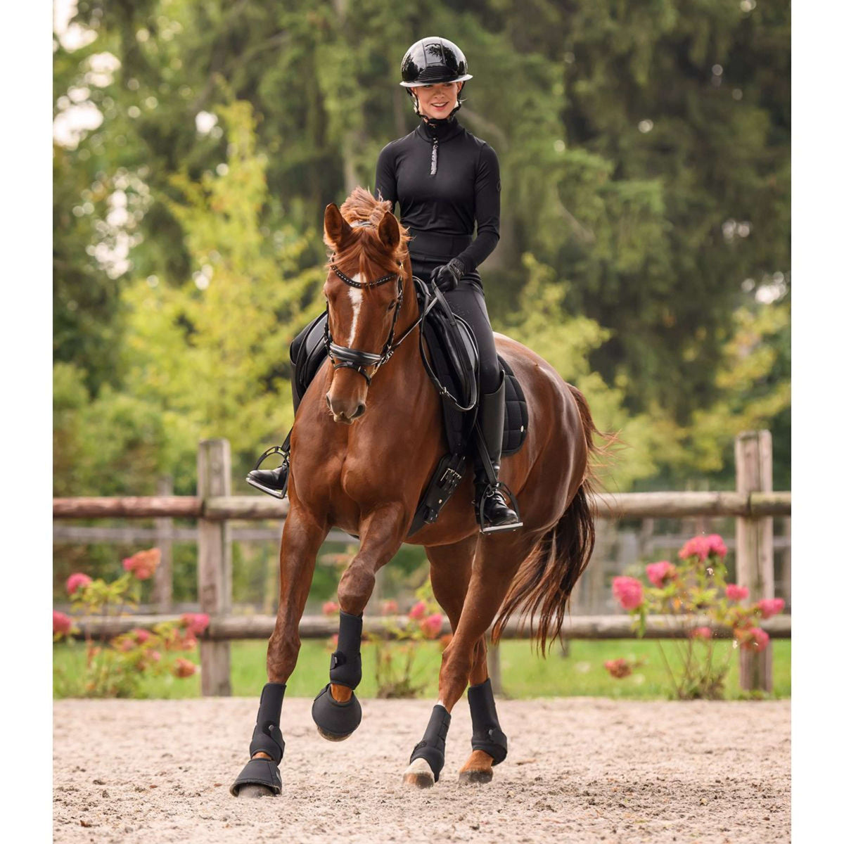 Waldhausen Zadeldekje Breath Performance Dressuur Zwart