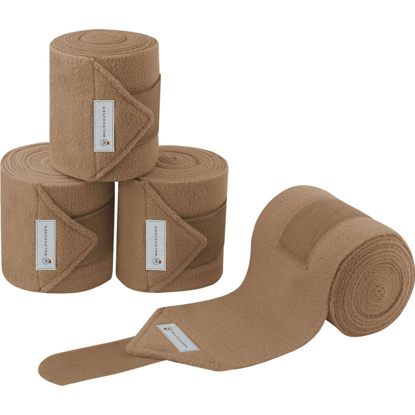 Waldhausen Bandages Basic Set van 4 Cappuccino