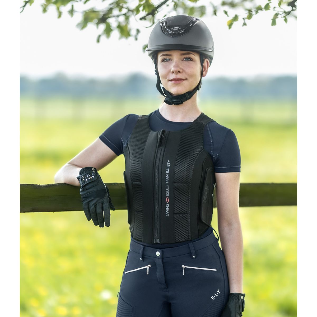 Waldhausen Bodyprotector Swing P07 Zwart