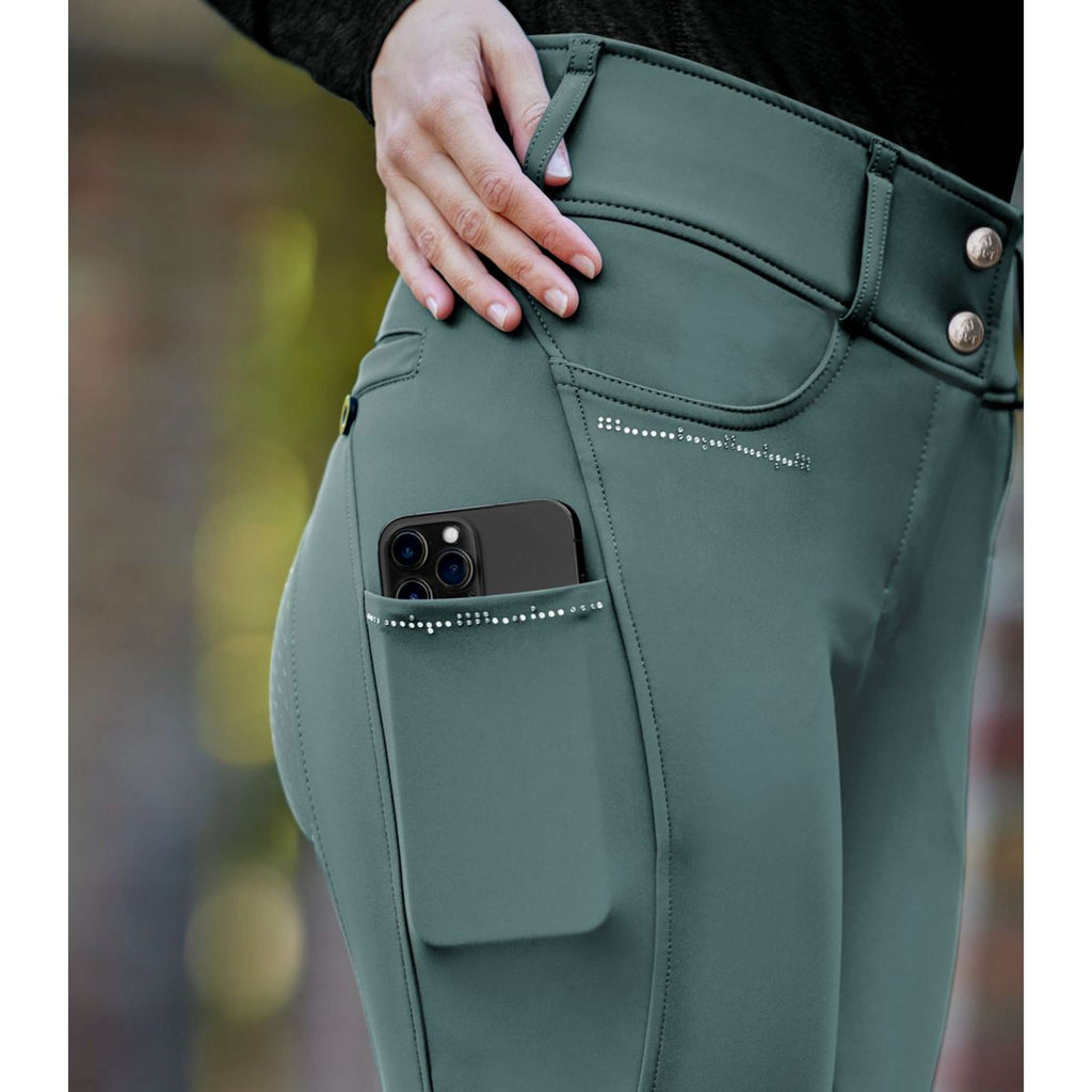 ELT Rijbroek Mathilda Glam Highwaist Pine Green