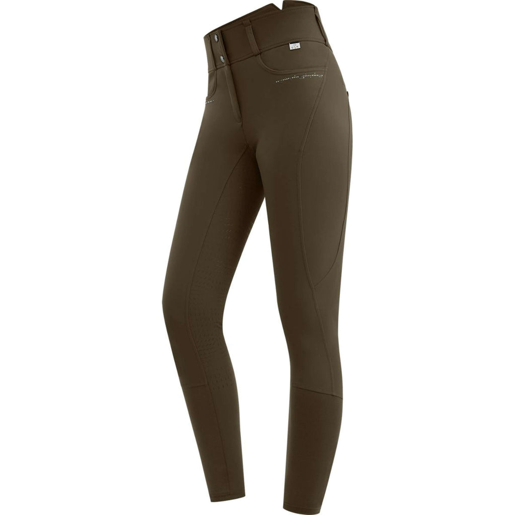 ELT Rijbroek Mathilda Glam High Waist Groen/Bruin