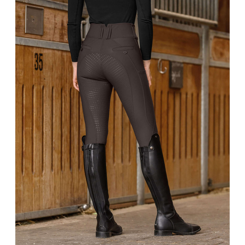 ELT Rijbroek Mathilda Glam High Waist Espresso