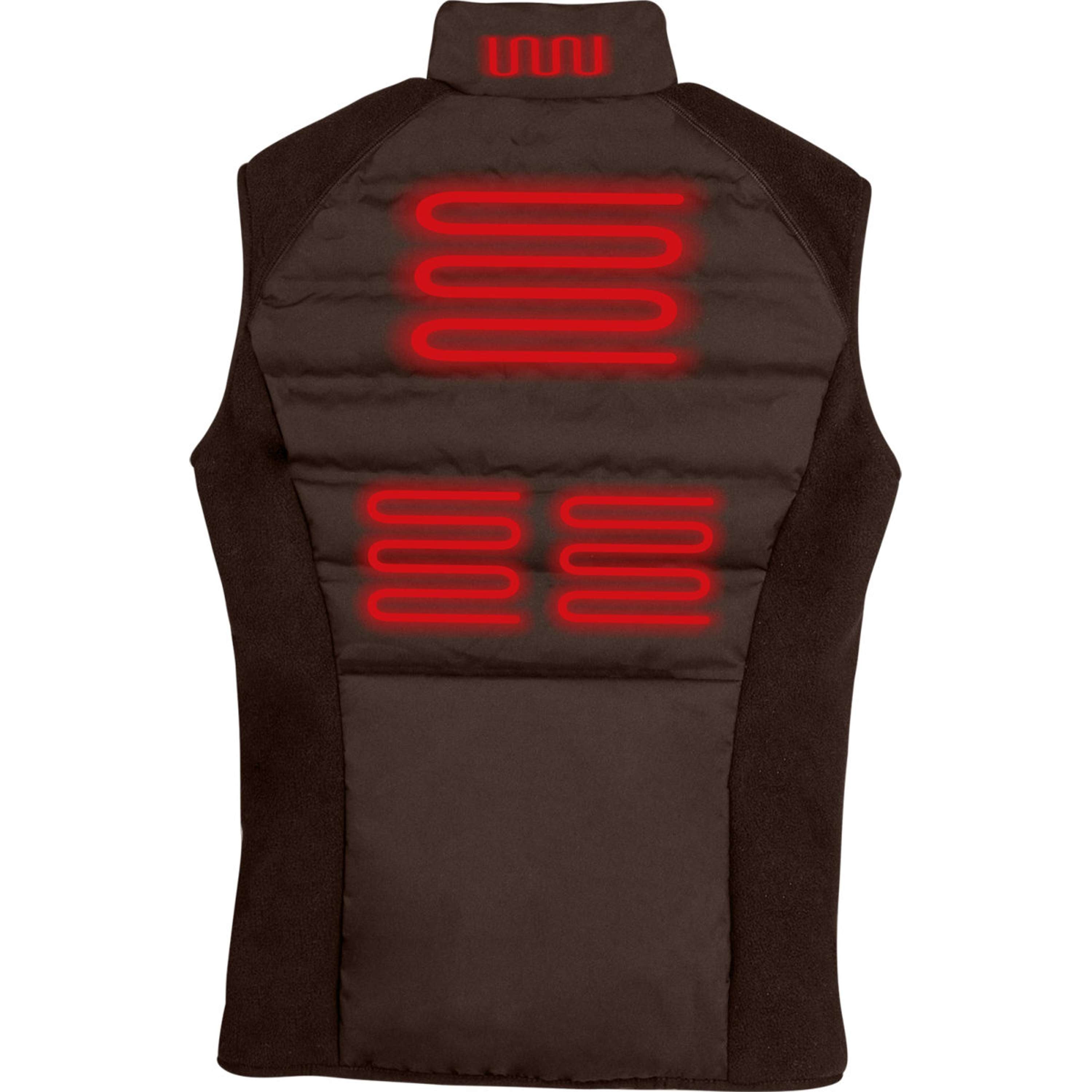 ELT Verwarmde Bodywarmer Comfort Heat Espresso