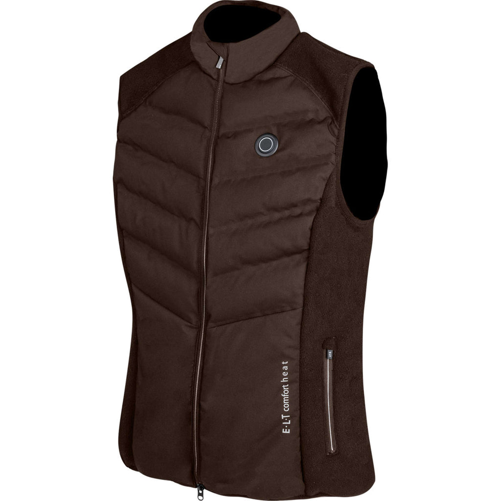ELT Verwarmde Bodywarmer Comfort Heat Espresso
