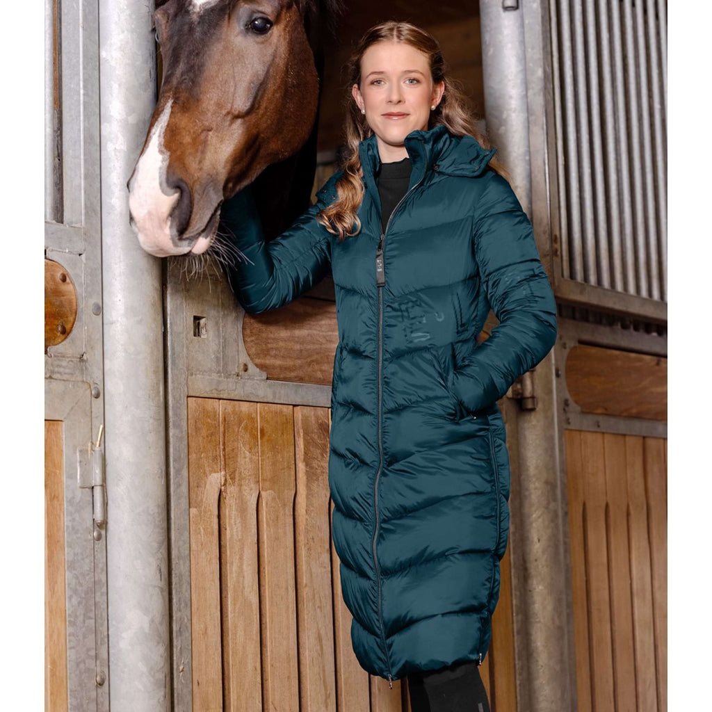 ELT Lange Jas Oslo Petrol Blue