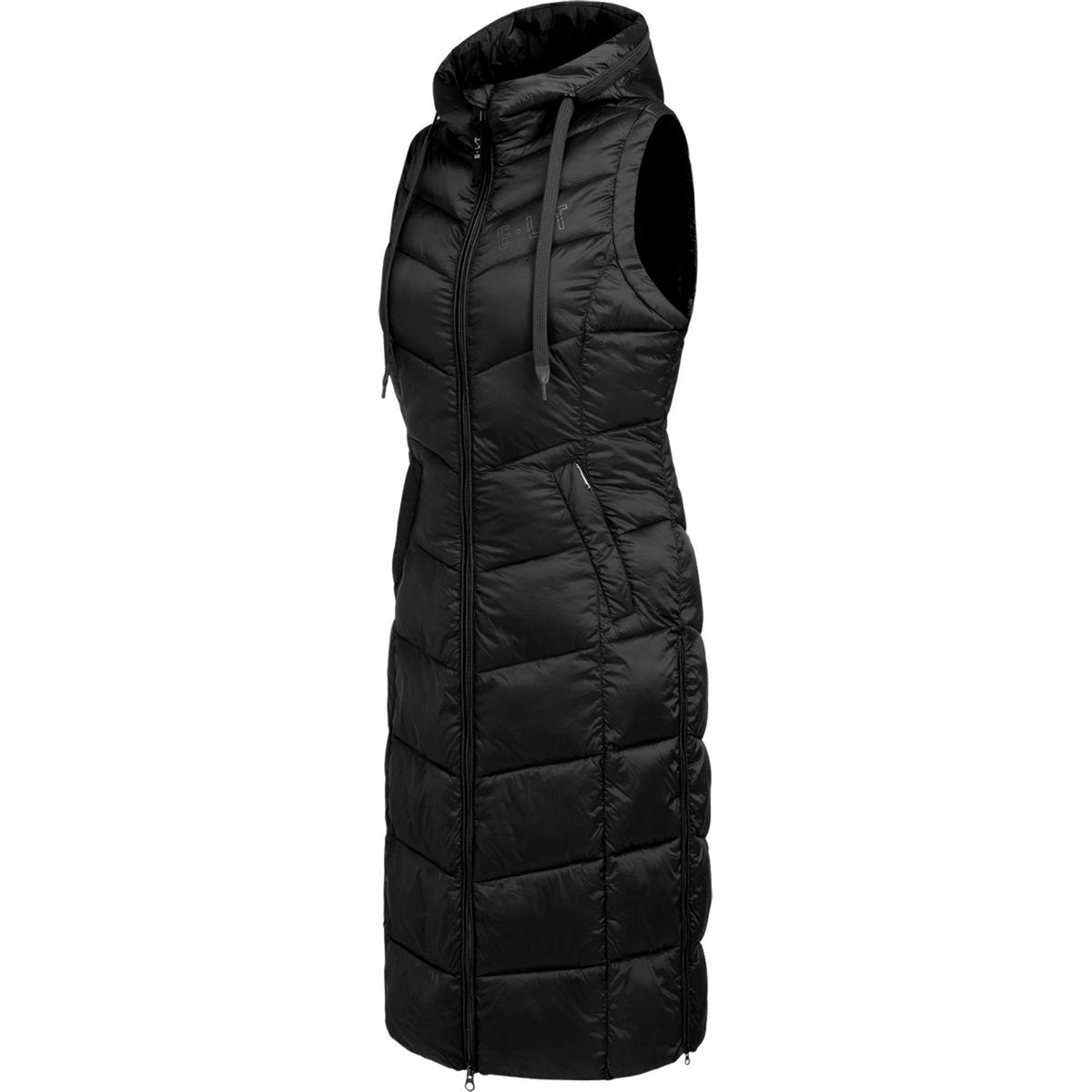 ELT Lange Bodywarmer Ostende Zwart