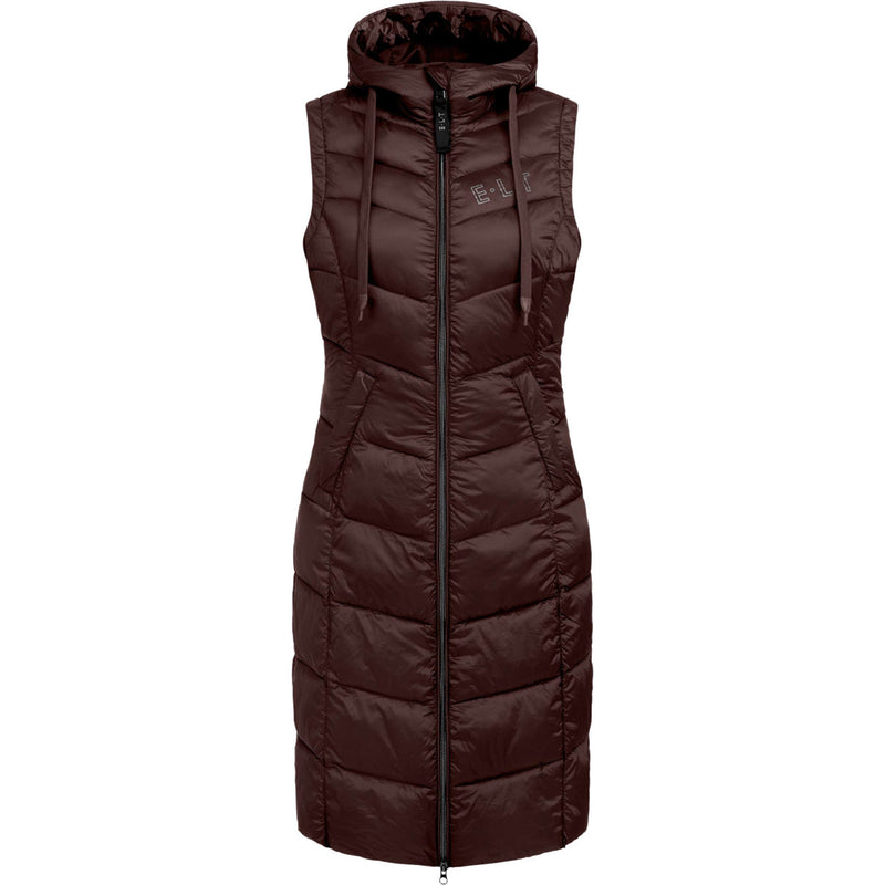 ELT Lange Bodywarmer Ostende Mahogany