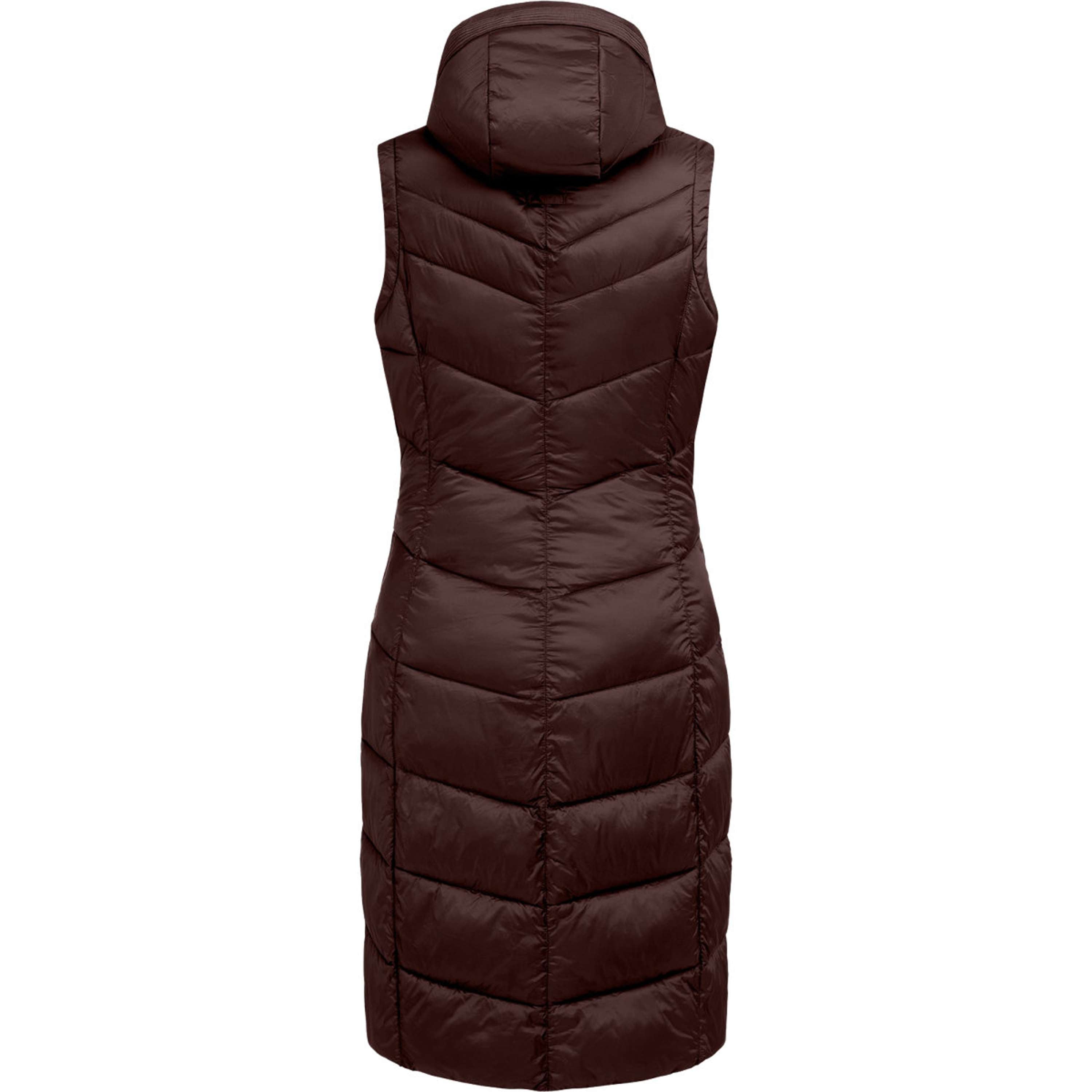 ELT Lange Bodywarmer Ostende Mahogany