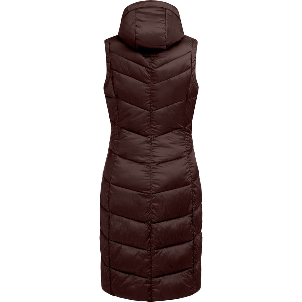 ELT Lange Bodywarmer Ostende Mahogany