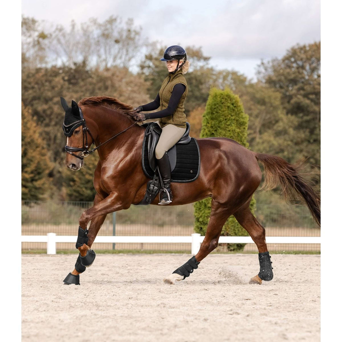 ELT Vest Rotterdam Fleece Khaki Green