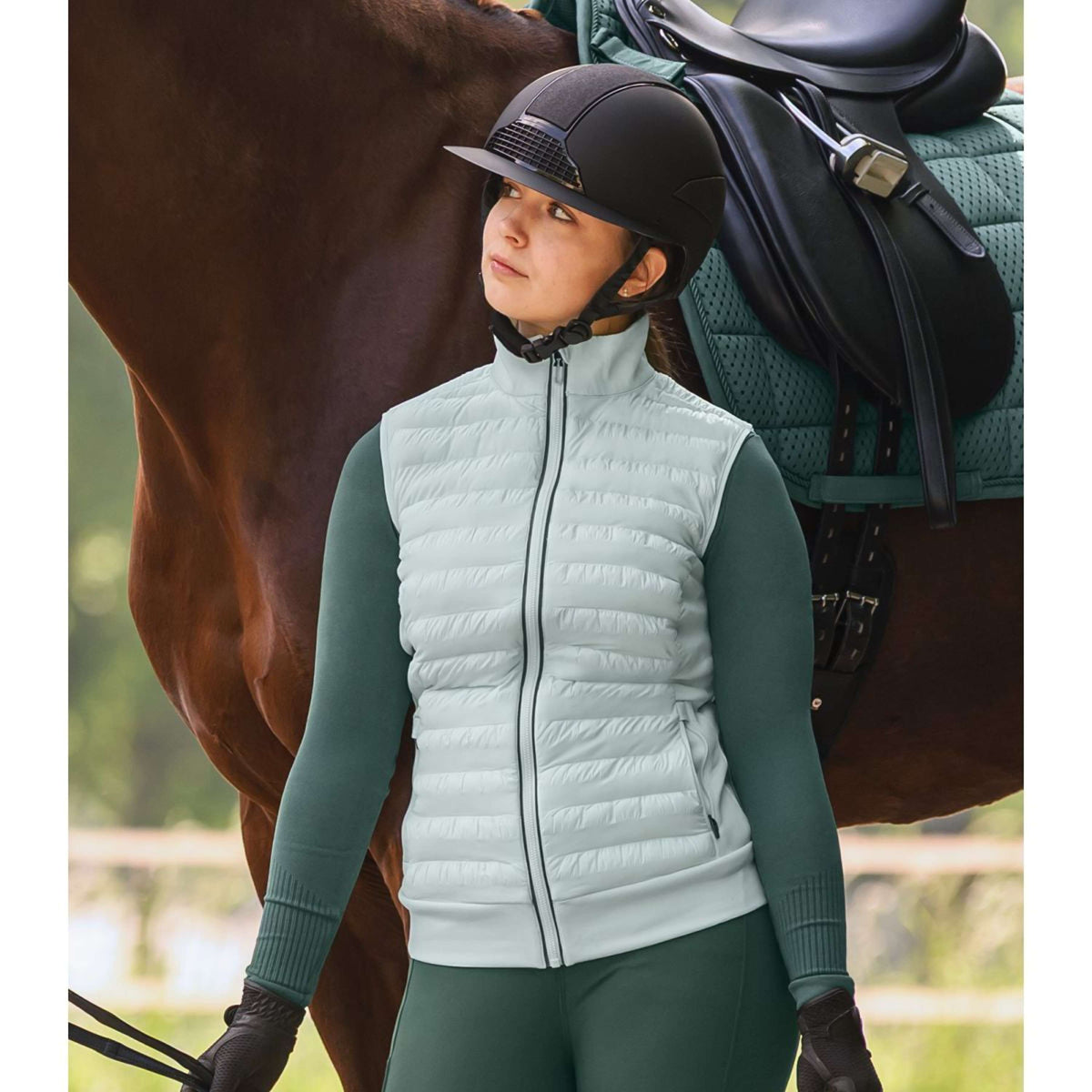 ELT Bodywarmer Seattle Mint Groen