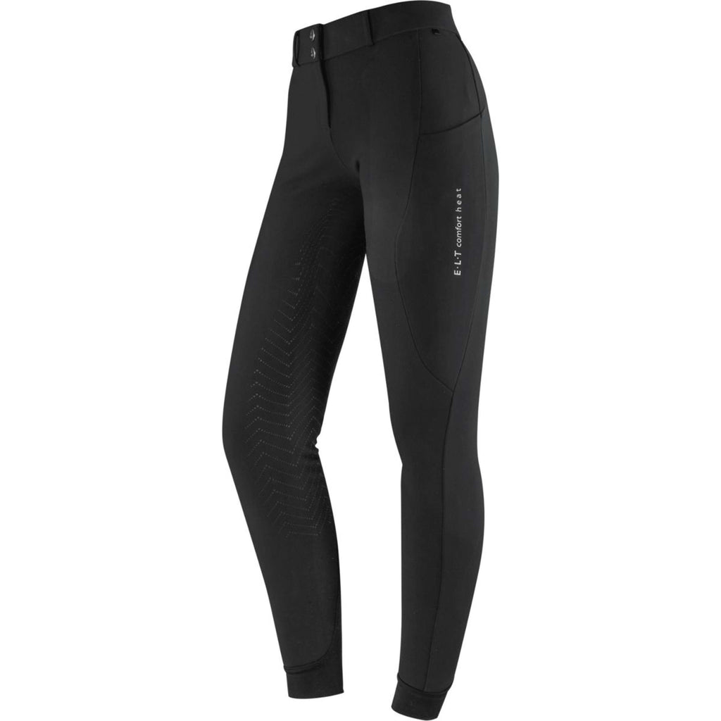 ELT Rijbroek Heated Comfort Zwart