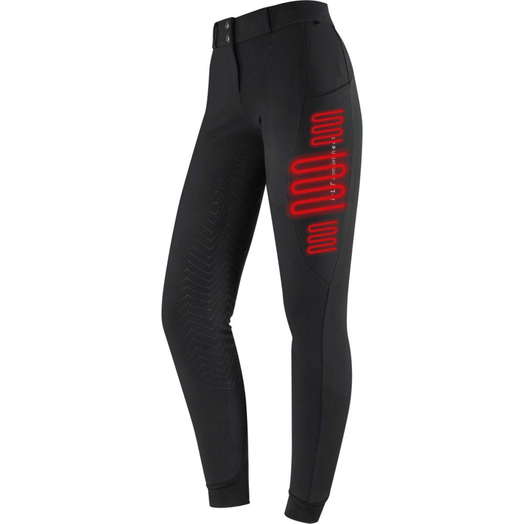 ELT Rijbroek Heated Comfort Zwart